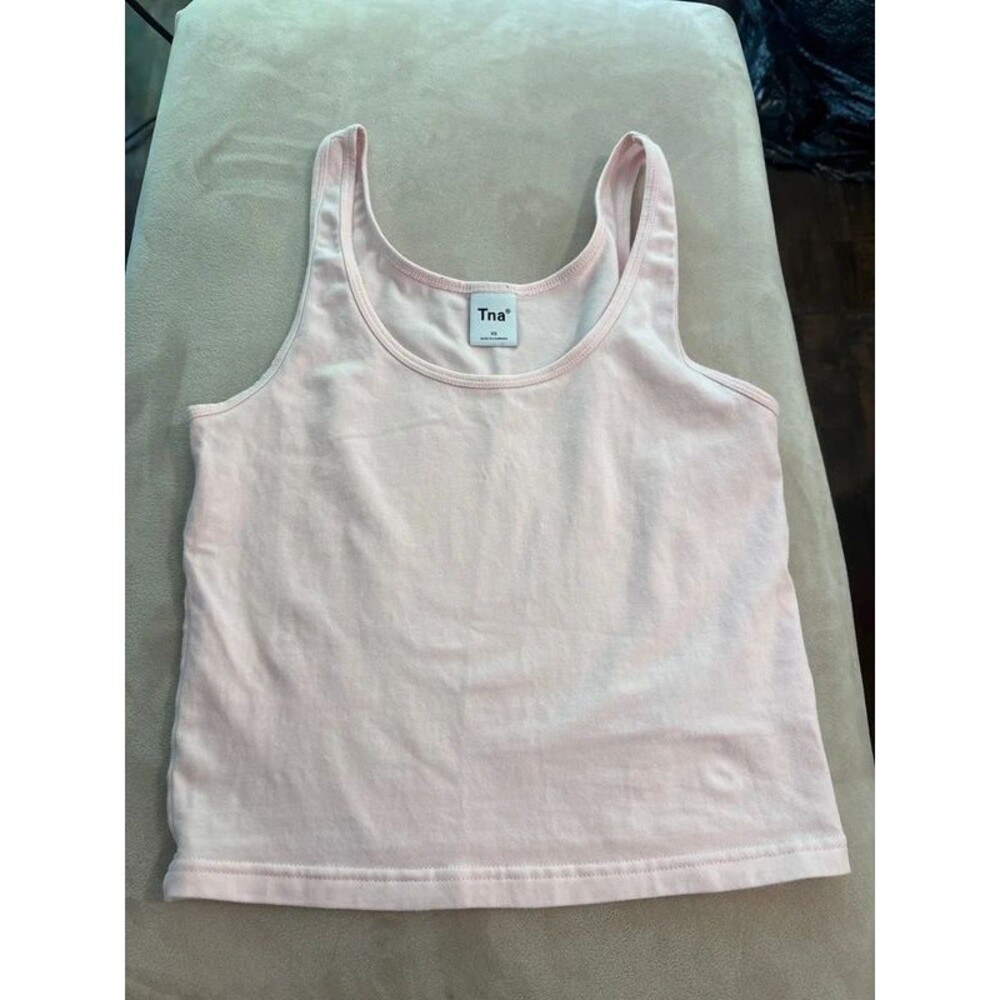 TNA baby pink tank top